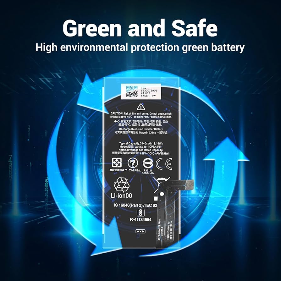 Amazon.com: Pixel 4A 4G Battery, (Upgraded) 3080mAh Li